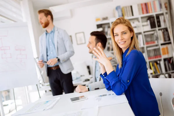 Busy office life — Stock Photo, Image