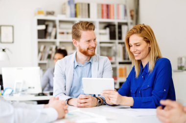 çalışan iş adamları