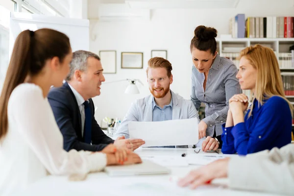 Planificación de empresas y arquitectos — Foto de Stock