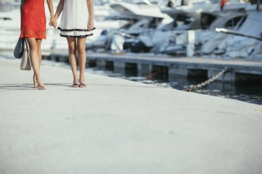 İki kadın için lüks yaşam