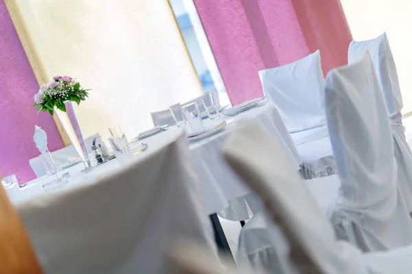 Decoración de la boda con flores — Foto de Stock