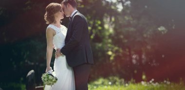 Güzel gelin ve damat