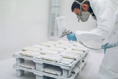 Airbrush kullanma ressam