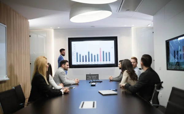 Business colleagues meeting — Stock Photo, Image