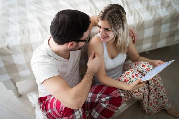 Par med sanna känslor — Stockfoto