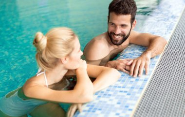 Çifte rahatlatıcı sağlık spa