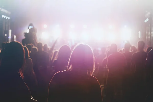 Group of people on music concert