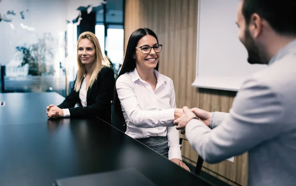 Einigung der Geschäftsleute — Stockfoto