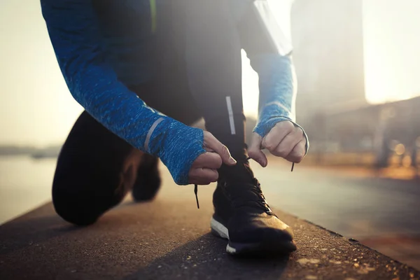 Handsome male runner — Stock Photo, Image