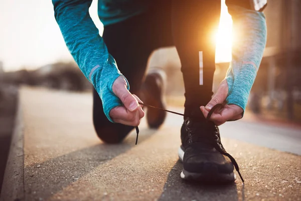 Handsome male runner — Stock Photo, Image