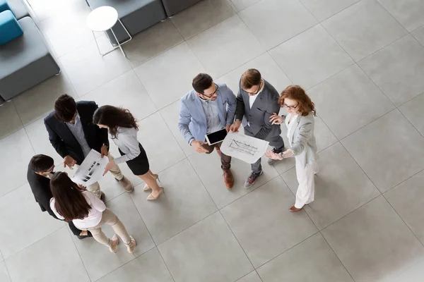 Colaboradores de empresas — Foto de Stock