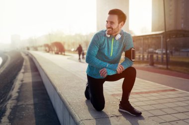 Sağlıklı kararlı sporcu