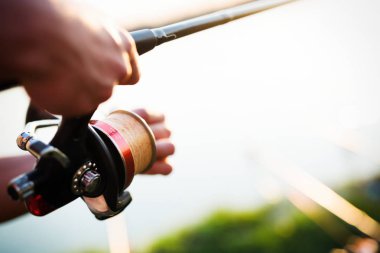 Rekreasyon ve spor balıkçı gölde tarafından görüntülenen olarak Balık tutma