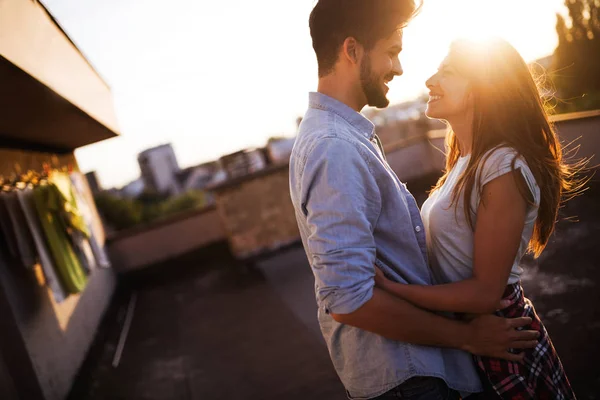 Beautiful couple in love — Stock Photo, Image