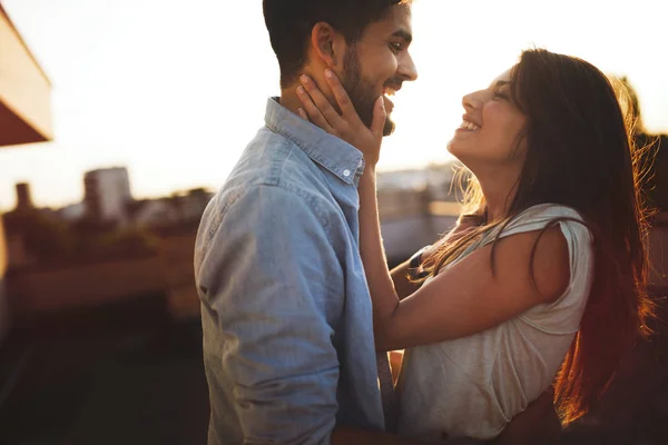 Beautiful couple in love — Stock Photo, Image