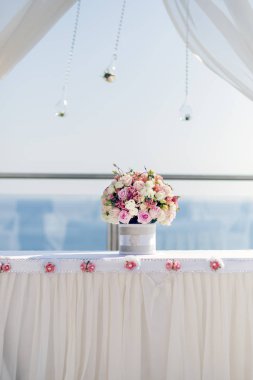 Güzel lüks sunak dekorasyon