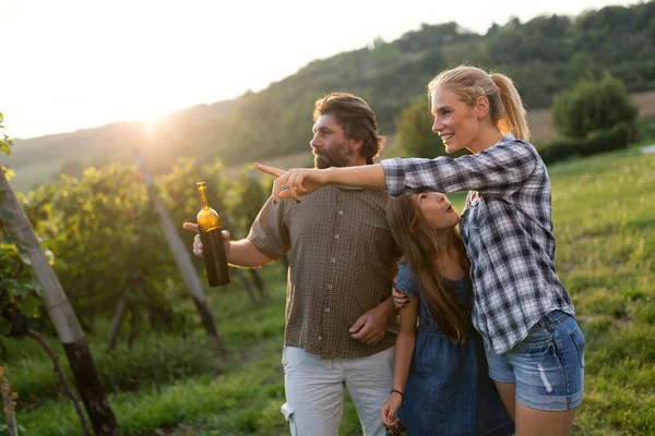 Wine grower family