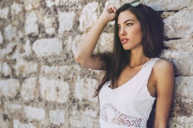 muhteşem kadın model poz 