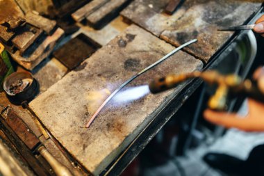 Kuyumcu işleme metal çubuk