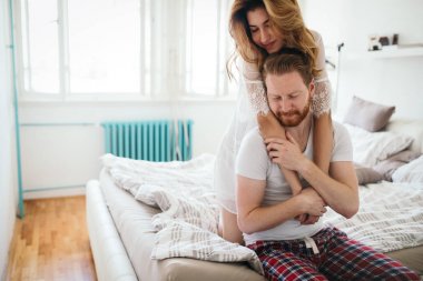 Romantik olmak mutlu evli çift 