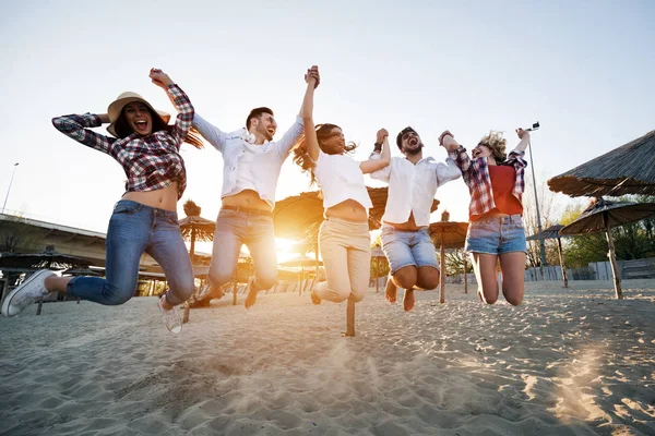  insanlar plajda eğlenmek