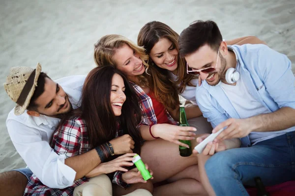  insanlar alarak selfies Beach