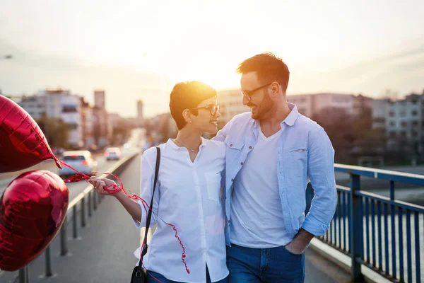 Pareja enamorada citas — Foto de Stock