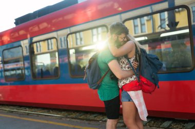 Bir süre ayıran Çift