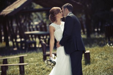 Güzel gelin ve damat