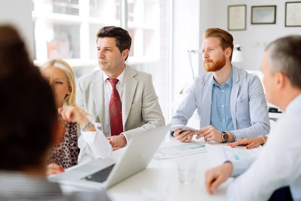 Geschäftstreffen und Brainstorming — Stockfoto