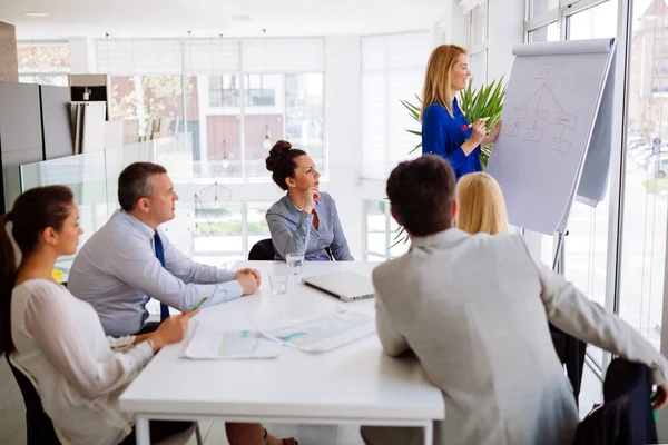 Incontro d'affari e brainstorming — Foto Stock