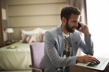 Genç başarılı iş adamı 