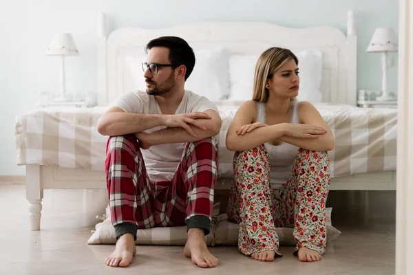 Couple ayant des problèmes dans la relation — Photo