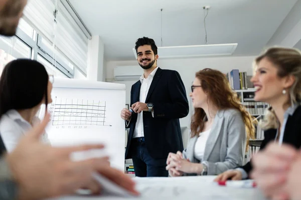 Architects working on business meeting — Stock Photo, Image