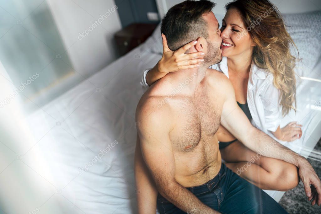 couple sharing intimate moments 