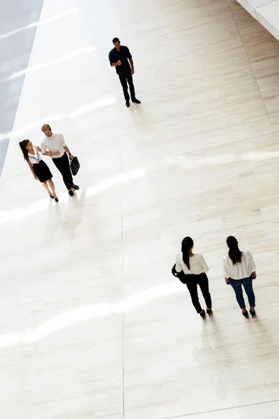 Young Business People Starting Work Office — Stock Photo, Image