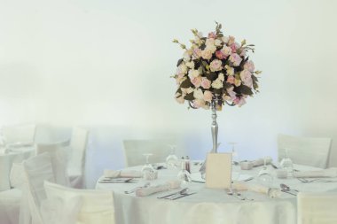 Güzel dekorasyon düğün tablo