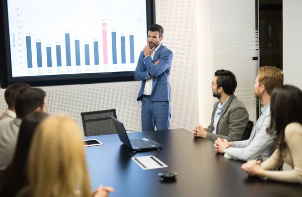 Konferans toplantı yönetim kurulu odasında mı iş adamları