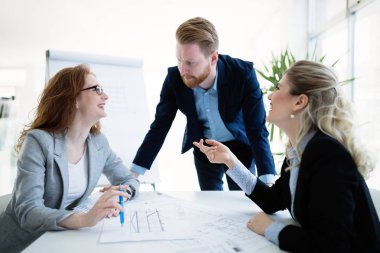 Projede çalışan Mimarlar grubu