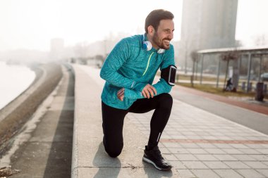 Sporcu fitness egzersiz 