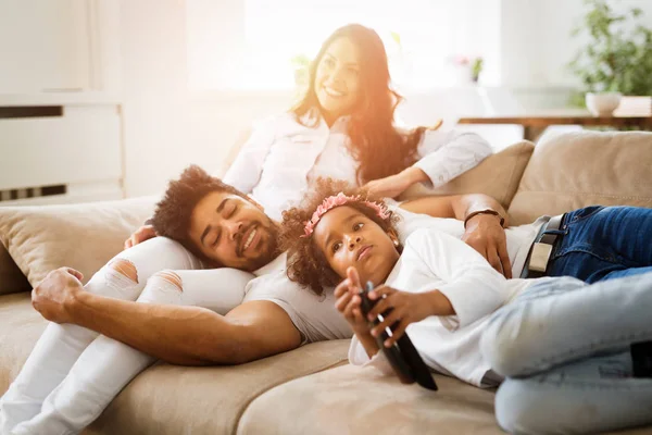 Familie horloges film — Stockfoto