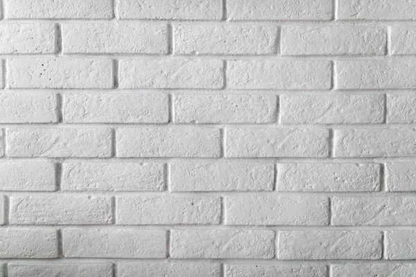 Old white brick wall texture — Stock Photo, Image