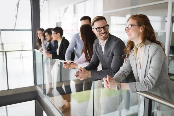 Grupo Gente Negocios Feliz Personal Empresa — Foto de Stock