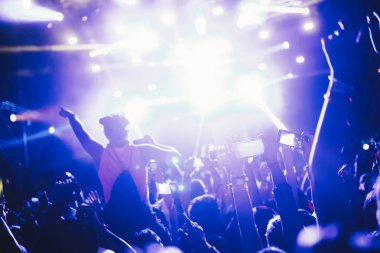 Zevk ve Müzik Festivali'nde dans mutlu kalabalık portresi