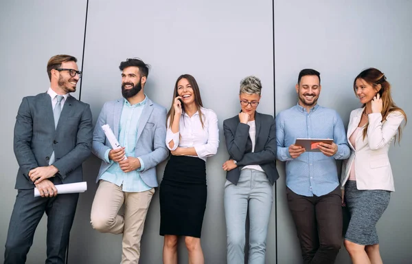 Uomini Affari Che Lavorano Giorno All Ufficio Affari — Foto Stock