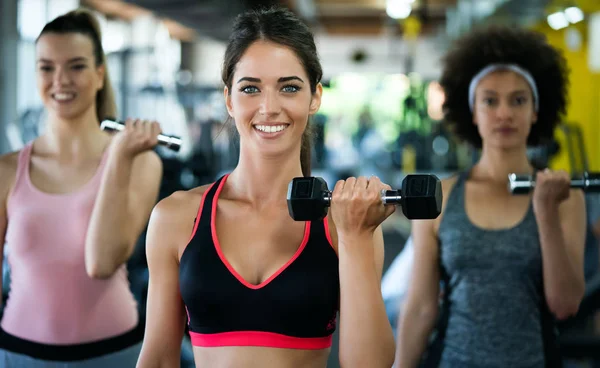 Fitness Sport Képzés Tornaterem Egészség Siker Életmód Koncepció — Stock Fotó