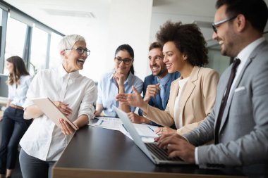 İş Adamları Toplantısı Konferans Takım Çalışması Kurumsal Konsepti