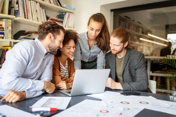 Geschäftstreffen Und Teamwork Von Geschäftsleuten Büro — Stockfoto