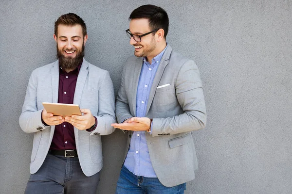 Tecnologia Rede Mídia Online Trabalho Equipe Amizade Empreendedor Parceria Comunicação — Fotografia de Stock