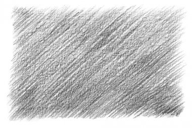 Siyah ve beyaz arka plan: bir grafit kalem kağıt üzerinde yatay vuruş.